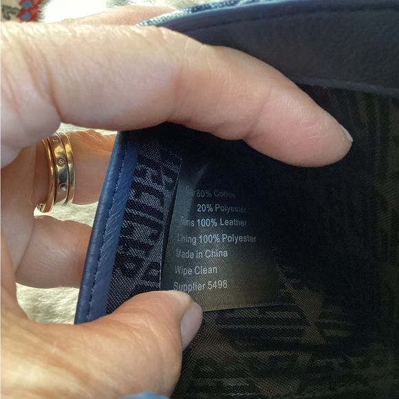 Kurt Geiger London Patchwork Denim Kensington Wallet. NWT - Picture 10 of 11